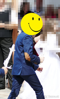 Oblek 134 a topánky 33 - 7