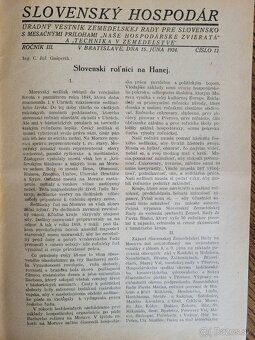 Slovenský hospodár 1924,1925 - 7
