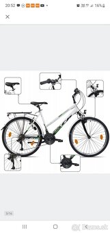 Dámsky trekingový bicykel 26 kolesá - 7