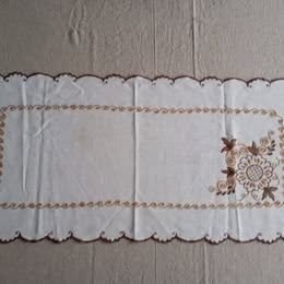 Ručne  háčkované,  vyšívané  dečky ČSSR - 7