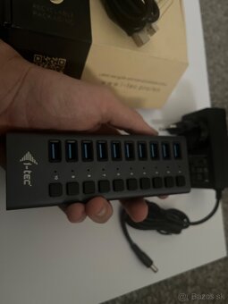 I-TEC USB 3.0 Charging HUB 10 port + 48 napájací adaptér - 7