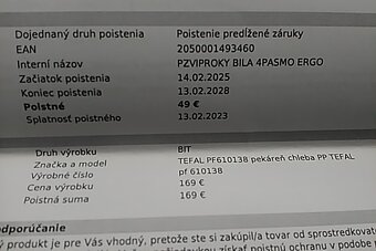 Pekárnička na chleba Tefal PF610138 - 7