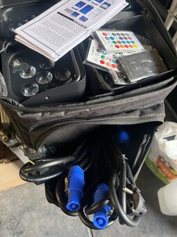 6x18 watt led par battery - 7