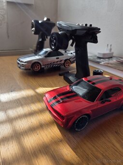 RC autá na drift 2.4Ghz  7.4V Batérie - 7