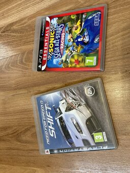 PS3 Ultra Slim 500 GB+2 ovládače+hry+volant - 7