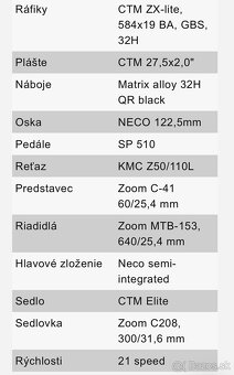 Dámsky/dievčensky bicykel CTM Charisma 1.0 S - 7