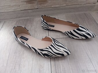 Dámske topánky zebra - 7