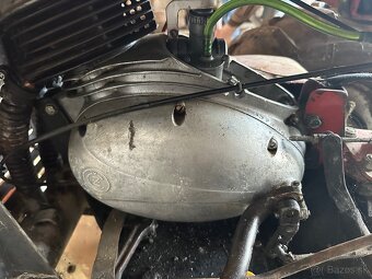 Malotraktor domácej výroby +vyklápacia vlečka - 7