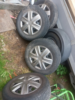 predám disky z pneumatikami Octavia 1 - 7