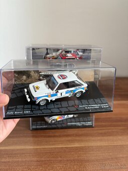 Rally modely v mierke 1:43 - zberateľské - 7