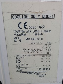 Klimatizačná jednotka Toshiba VRF MMY-MAP1201T8 - 7