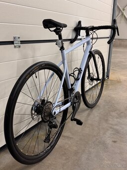 Cestný bicykel EDR AF Microshift Sword 2x10r svetlomodrý - 7