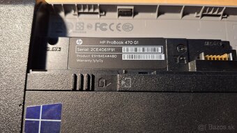 Hp probook 470 G1 - 7