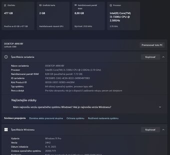 DELL Latitude 3580 - 15.6" / i5 / DDR4 / SSD / AMD grafika - 7