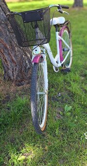 Krásny retro dámsky bicykel - 7