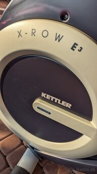 KETTLER X-ROW E3 veslovací trenažér – málo používaný GERMANY - 7