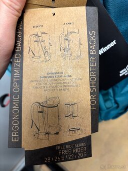 Ortovox batoh Free Rider S - pacific blue - 7