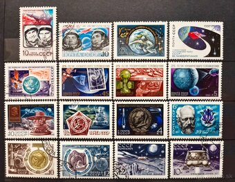 Známky kozmos - 7