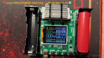 Články Li-Ion 18650 2000, 2200, 2600 mAh - 7