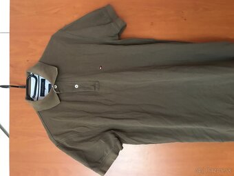 TOMMY HILFIGER originál vojenská/zelena polotricko L/XL - 7