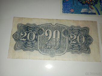 BANKOVKY 20 KČS 1926-1988, 3 RŮZNÉ EMISE - 7