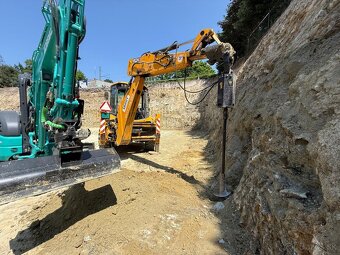 JCB 4CX traktorbager - zemné, búracie a výkopové práce - 7