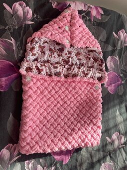 Zavinovačky a dečky pro miminko z puffy - 7