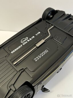 Predám model auta Renault Clio R.S. v mierke 1/18 - 7