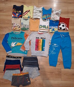 Balík oblečenia pre chlapca 116 a 122 - 7