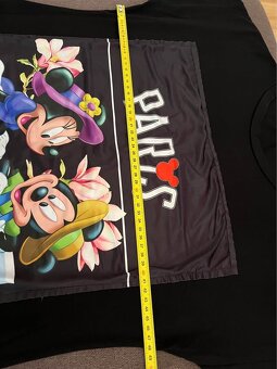 Čierna Mickey tunika/ predĺžené tričko - 7