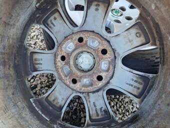 Škoda Alu disky s pneumatikami 205/55 R16 - 7