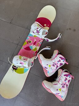 Snowboard + topánky - 7