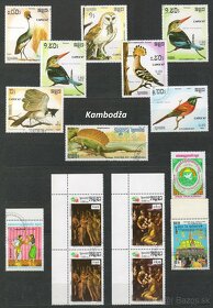 Poštové známky, filatelia: Ázia - 7