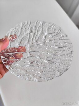 Kvalitná sklenenná tácka retro - 7