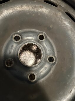 Plechové disky 5x112 R16 + puklice - 7