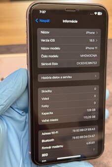 Apple iPhone 11 128 GB Purple / nová batéria - 7