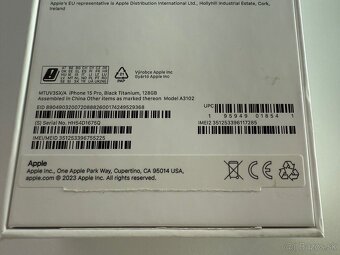 iPhone 15 Pro Titanium Black 128GB - 7