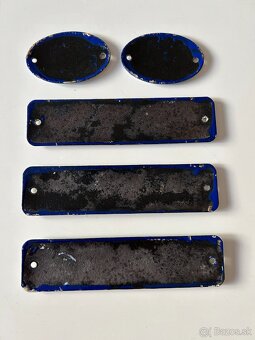 Smaltované tabule - 7