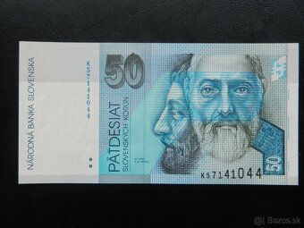 Slovenské bankovky pred eurom aj bimileniové - 7