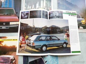 Peugeot katalogy 604, 505, 305, Break, Familial - 7
