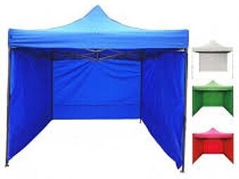 Záhradný rozkladací nožnicový stan 3x3m - 7