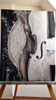 Melódia slobody - Olej na plátne 70x90 cm - 7
