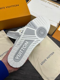 Louis Vuitton tenisky GREY komplet balenie - 7