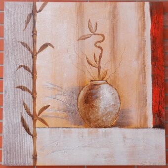 Starožitné obrazy s motívom zátišia - 7