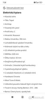 Elektrická gitara Harley Benton - 7