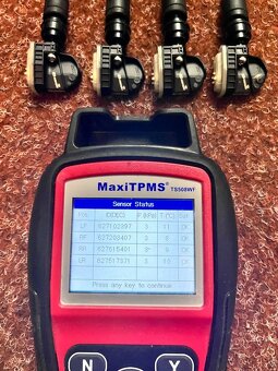 4x TPMS - Senzory - Volkswagen - 7