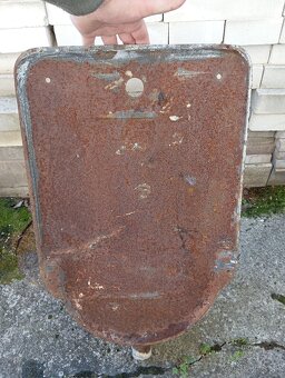 Predám staré liatinové umývadlá smaltované - 7