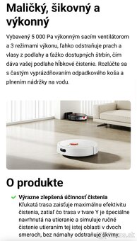 Xiaomi Robot Vacuum S20 - robotický vysávač - 7