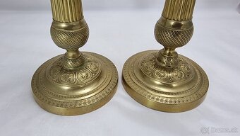 Vyše 200.ročné kaštieľne svietniky - EMPÍR - 7