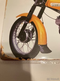 Plechové cedule, tabuľky Simson S51 , 30x20 cm - 7
